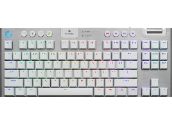 Logitech G915 X LIGHTSPEED TKL Wireless Gaming Keyboard – White
